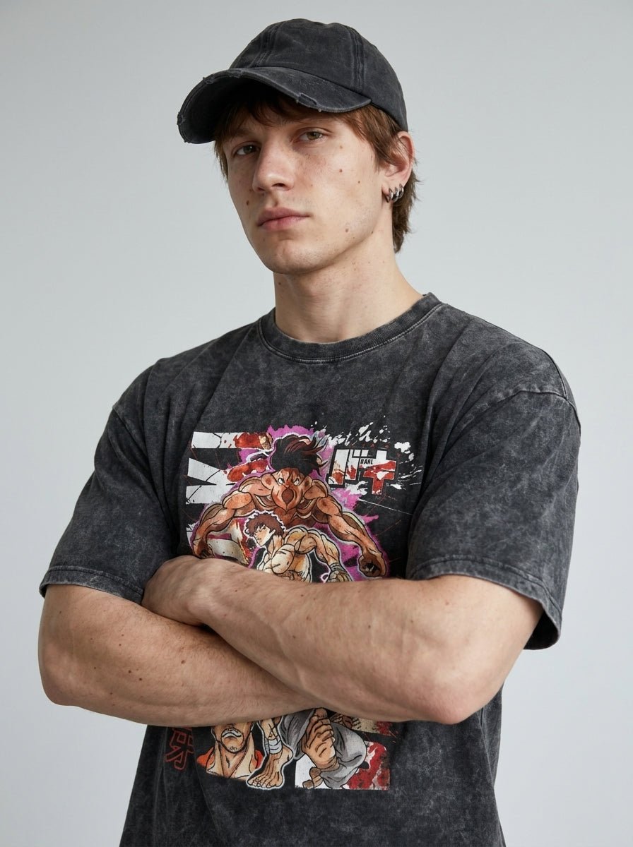 Crimson Muscle Warrior Tee - Tempus