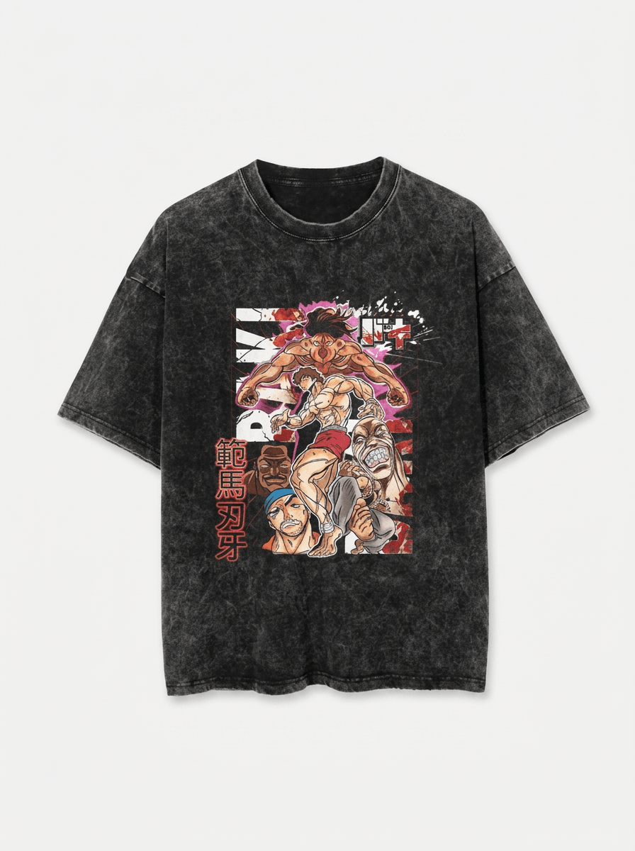 Crimson Muscle Warrior Tee - Tempus