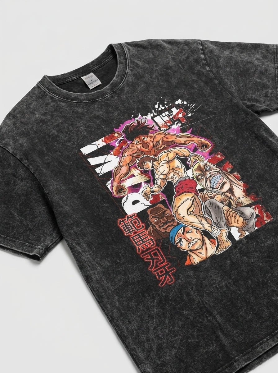 Crimson Muscle Warrior Tee - Tempus