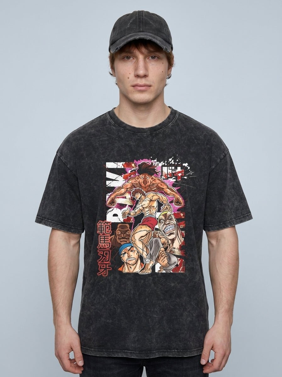 Crimson Muscle Warrior Tee - Tempus