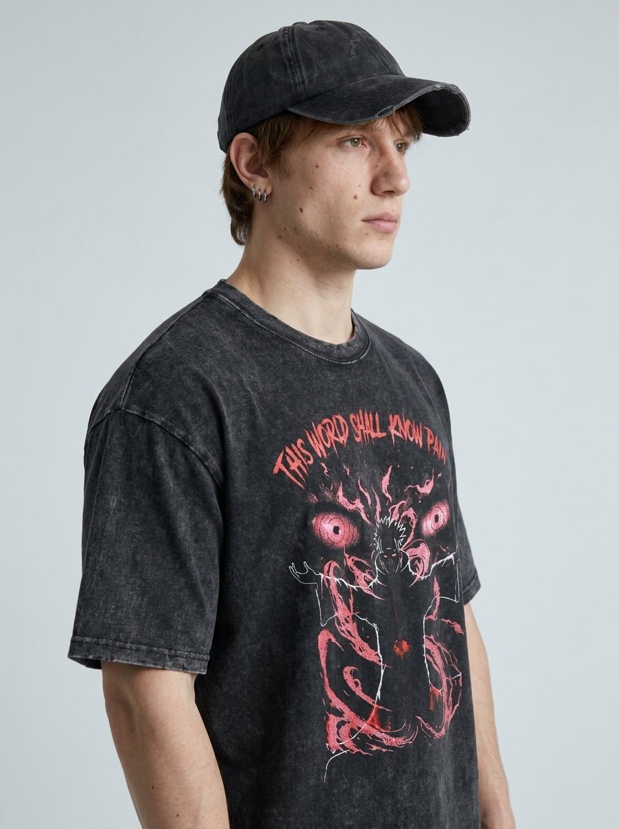 Crimson Sage Eye Reckoning Tee - Tempus