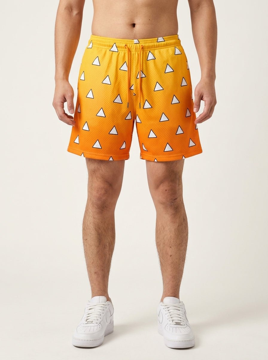 Crimson Surge Swim Shorts - Tempus