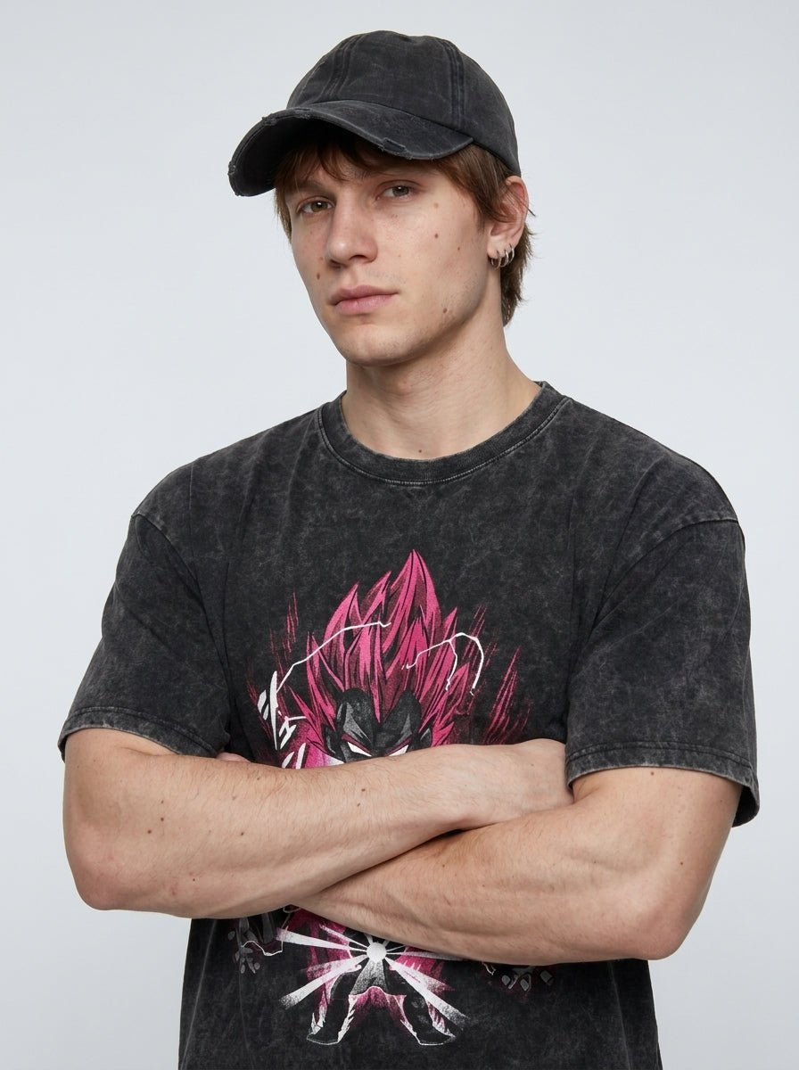 Crimson Warrior Aura Power Tee - Tempus