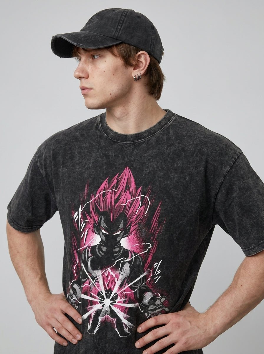 Crimson Warrior Aura Power Tee - Tempus