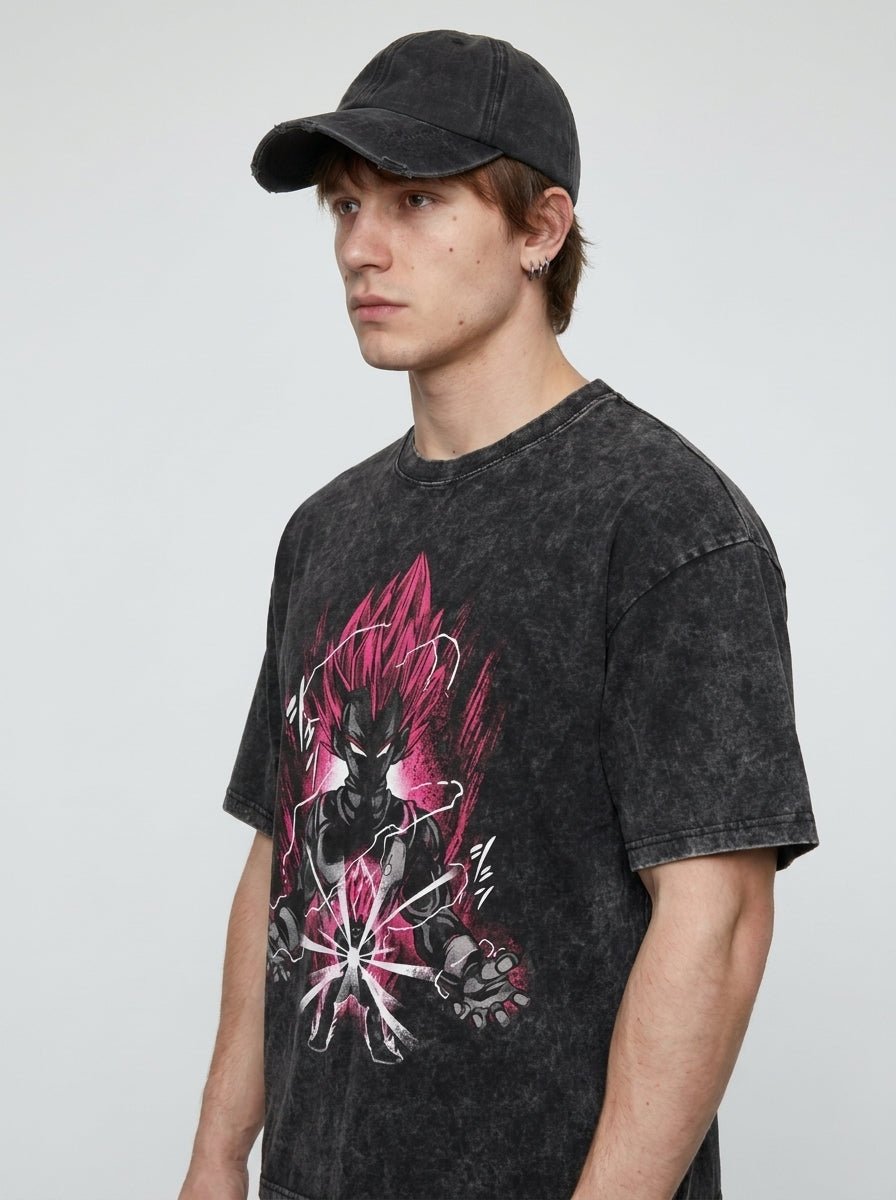Crimson Warrior Aura Power Tee - Tempus