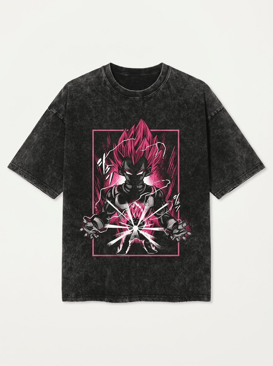 Crimson Warrior Aura Power Tee - Tempus