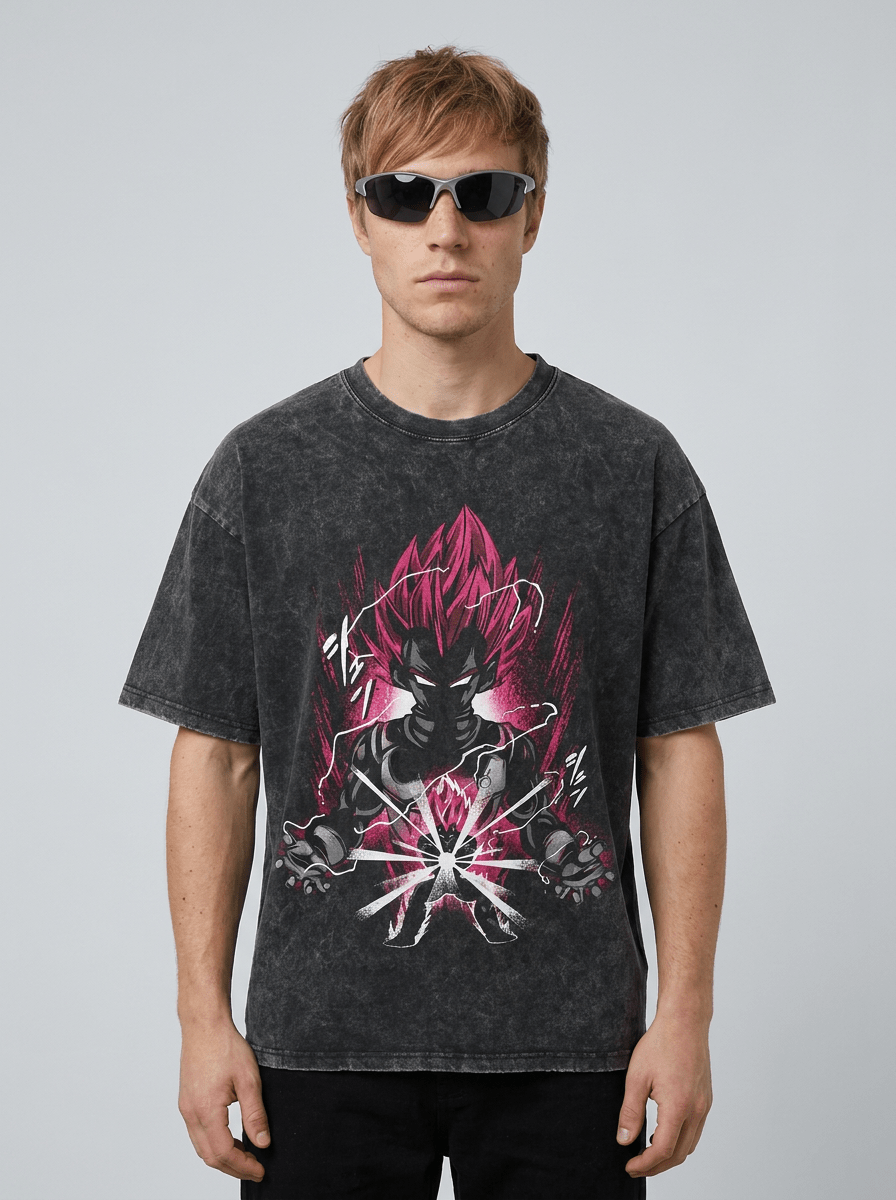 Crimson Warrior Aura Tee - Tempus