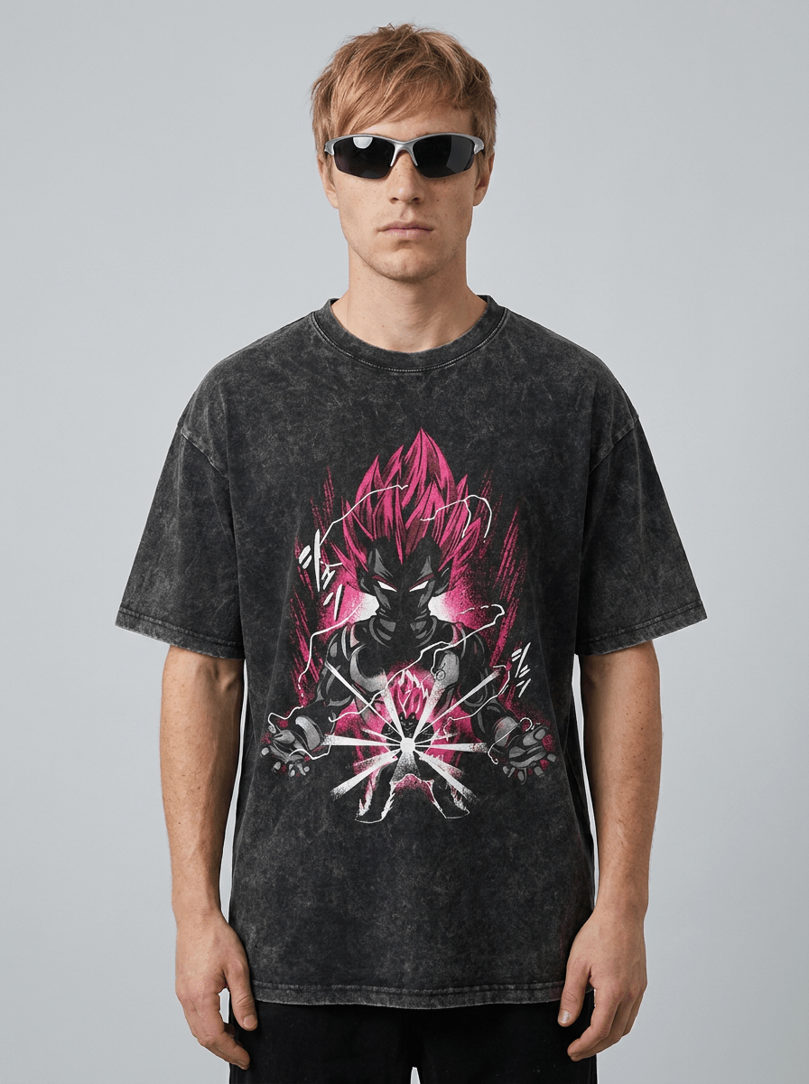 Crimson Warrior Aura Tee - Tempus