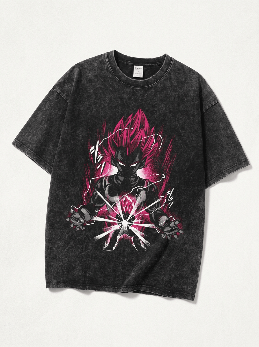 Crimson Warrior Aura Tee - Tempus