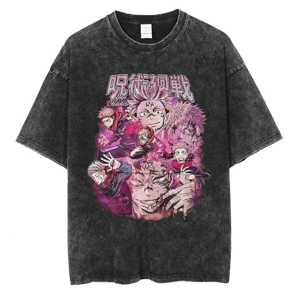 Dragon Ball Goku & JoJo's Bizarre Adventure T-Shirt Collection - 1773651315730223259 — Tempus Arc