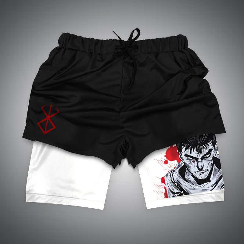 One Piece 3D Digital Print Adult Beach Shorts - 1773646988609392741 — Tempus Arc