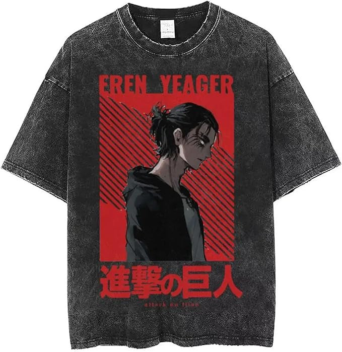 Vintage Washable T-Shirt - Streetwear Anime Graphic - 1773942992474919149 — Tempus Arc