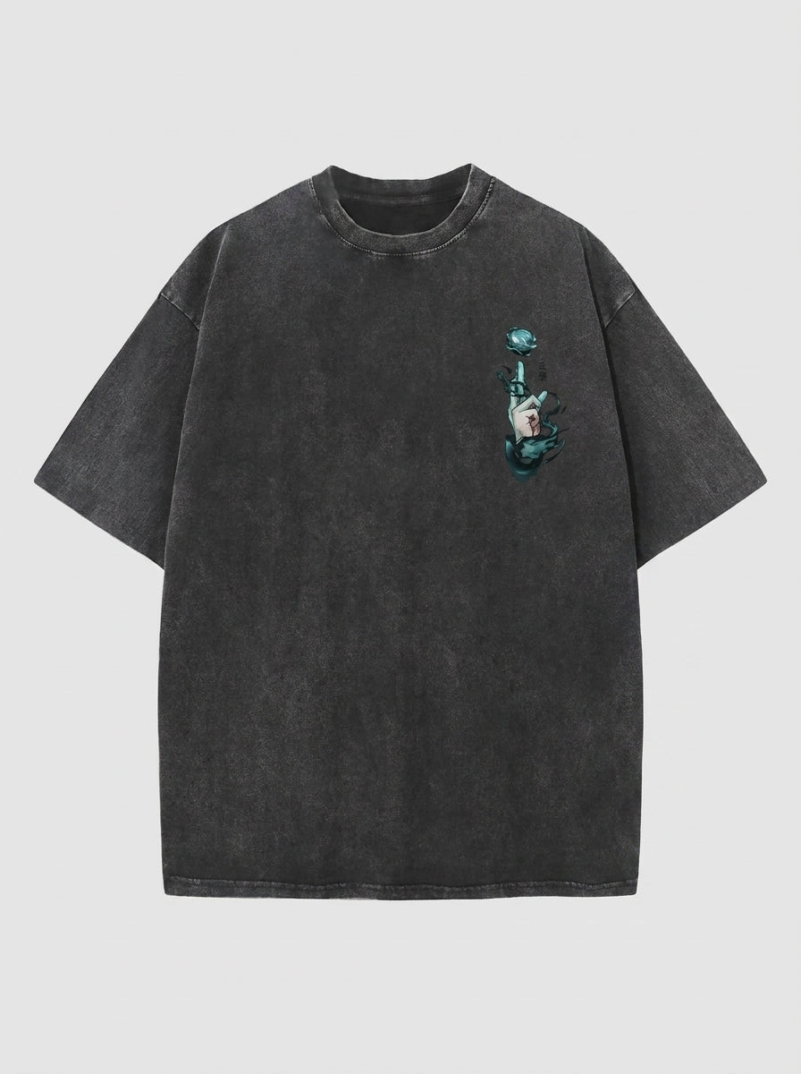 Faded Street Hip-Hop Tee - Tempus