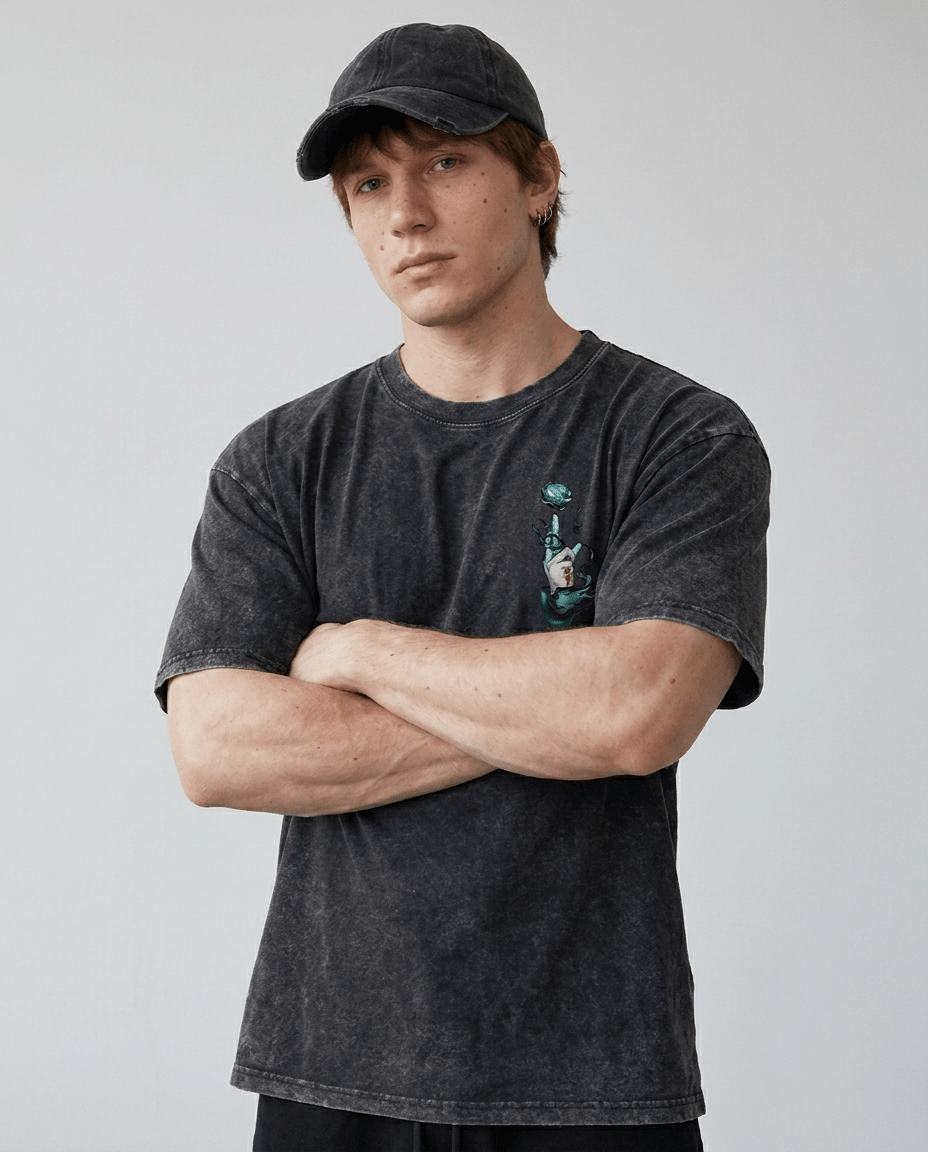 Faded Street Hip-Hop Tee - Tempus