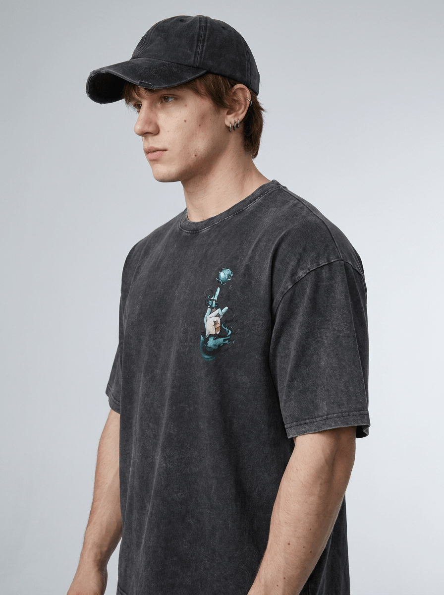 Faded Street Hip-Hop Tee - Tempus