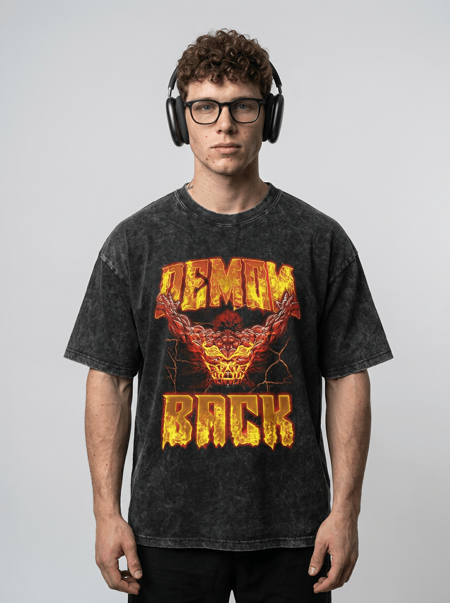 Fiery Demonic Energy Tee - Tempus