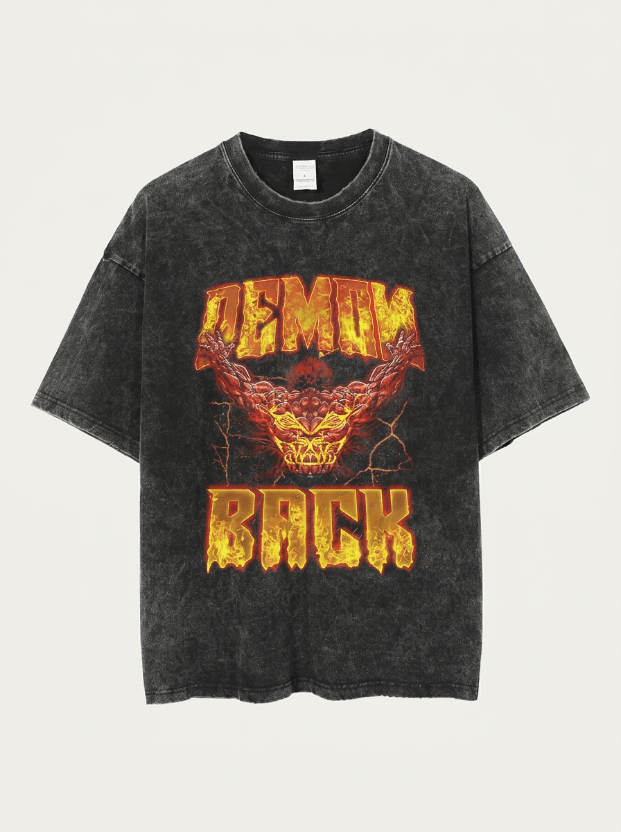 Fiery Demonic Energy Tee - Tempus