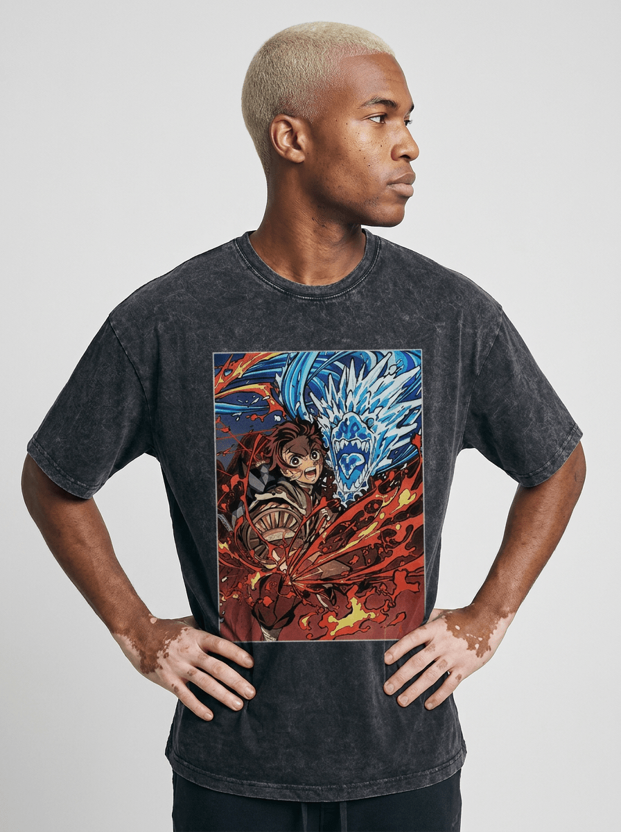 Flame Breathing Water Soul Tee - Tempus