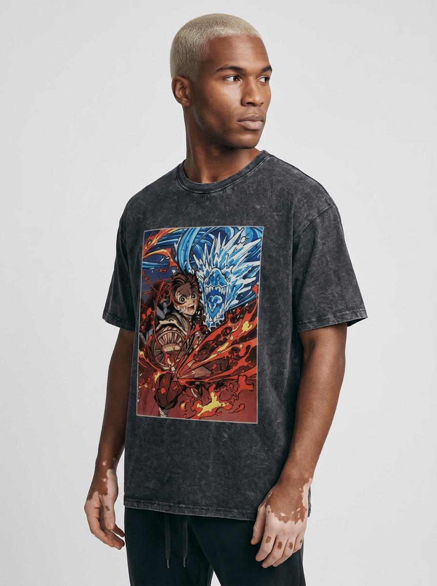 Flame Breathing Water Soul Tee - Tempus