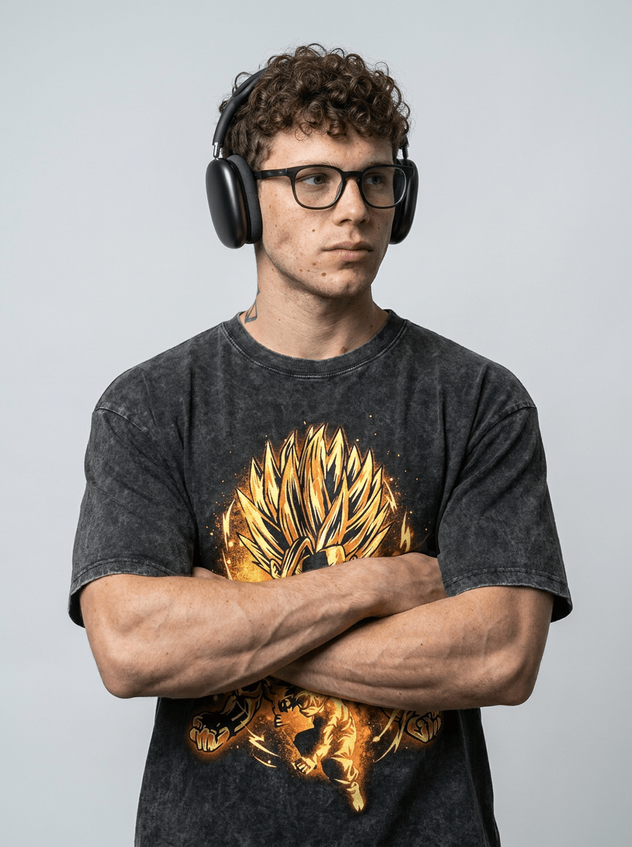 Golden Ascendant Power Tee - Tempus