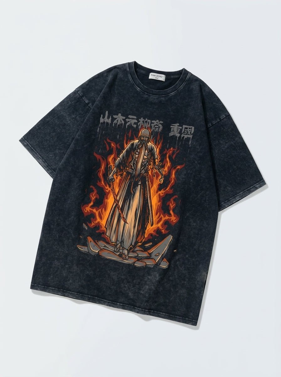 Grandmaster Flame Blade Tee - Tempus