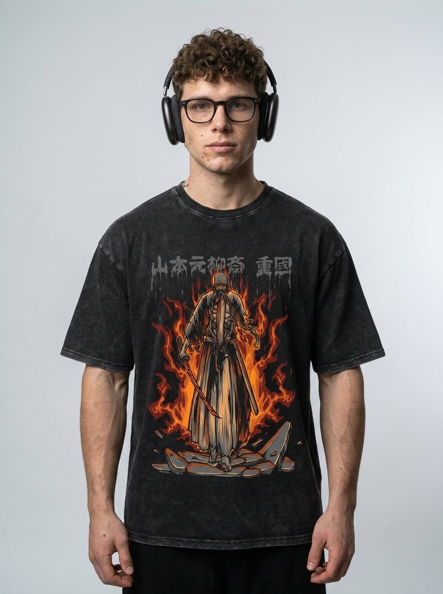 Grandmaster Flame Blade Tee - Tempus
