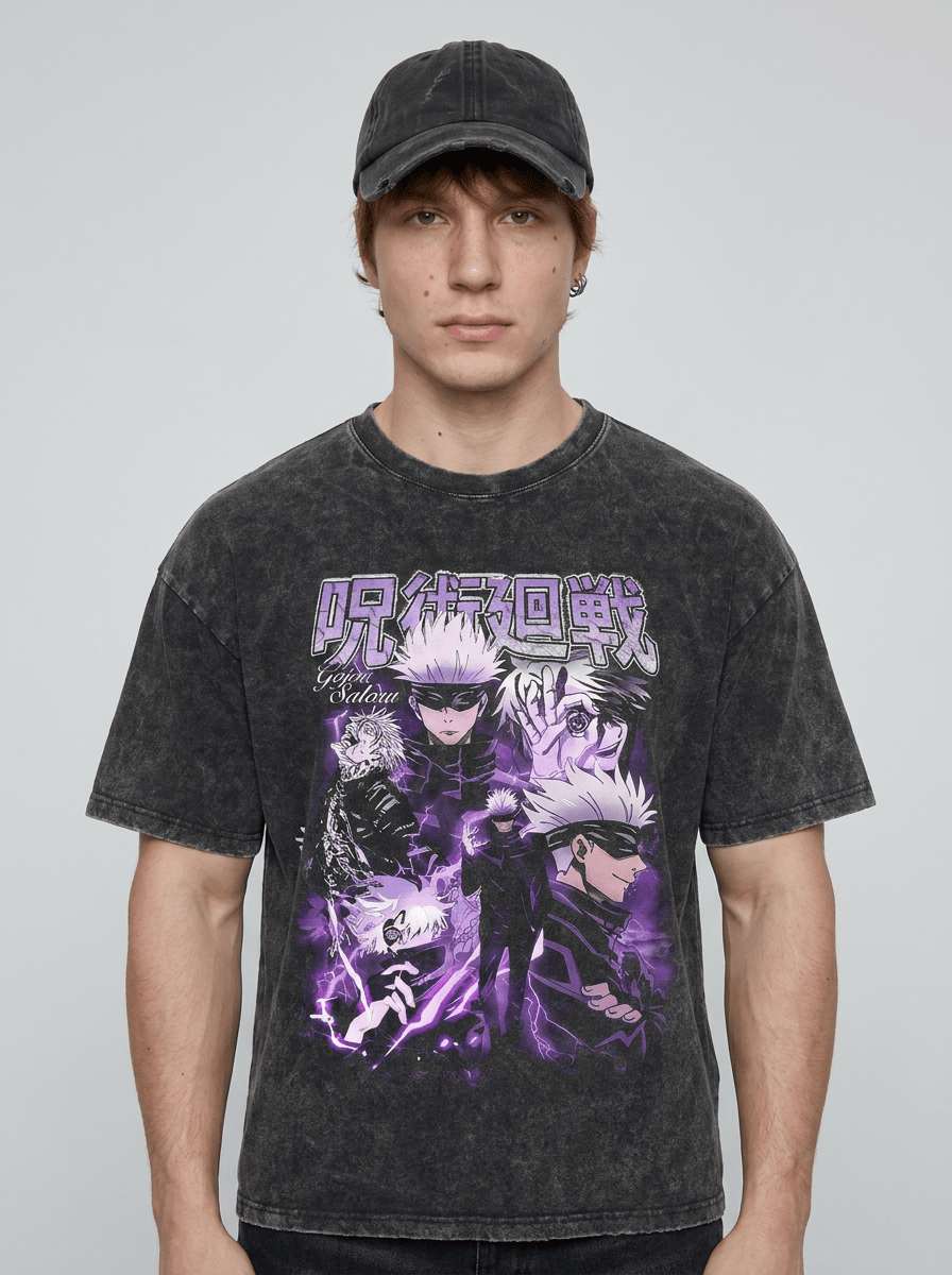 Hex Trio Vintage Washed Tee - Tempus