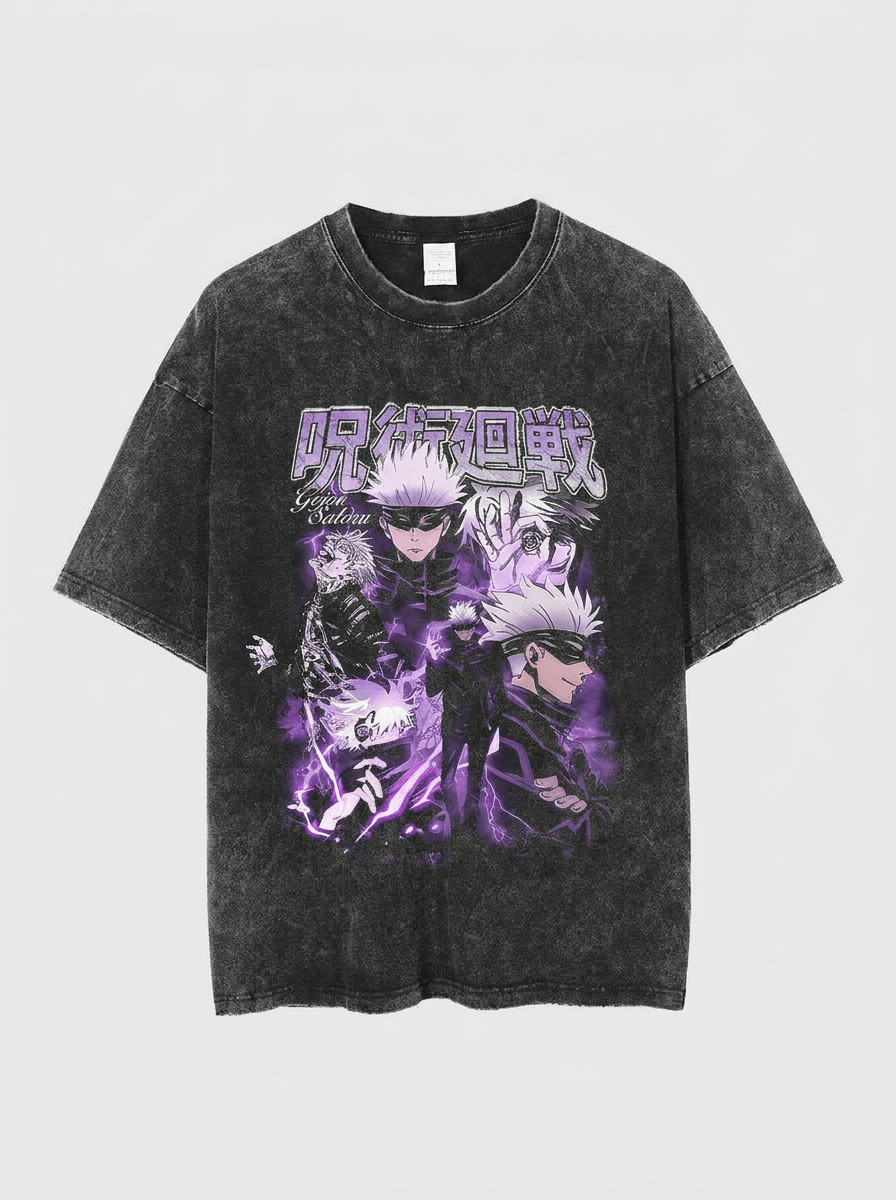 Hex Trio Vintage Washed Tee - Tempus