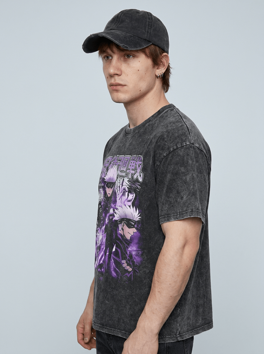 Hex Trio Vintage Washed Tee - Tempus