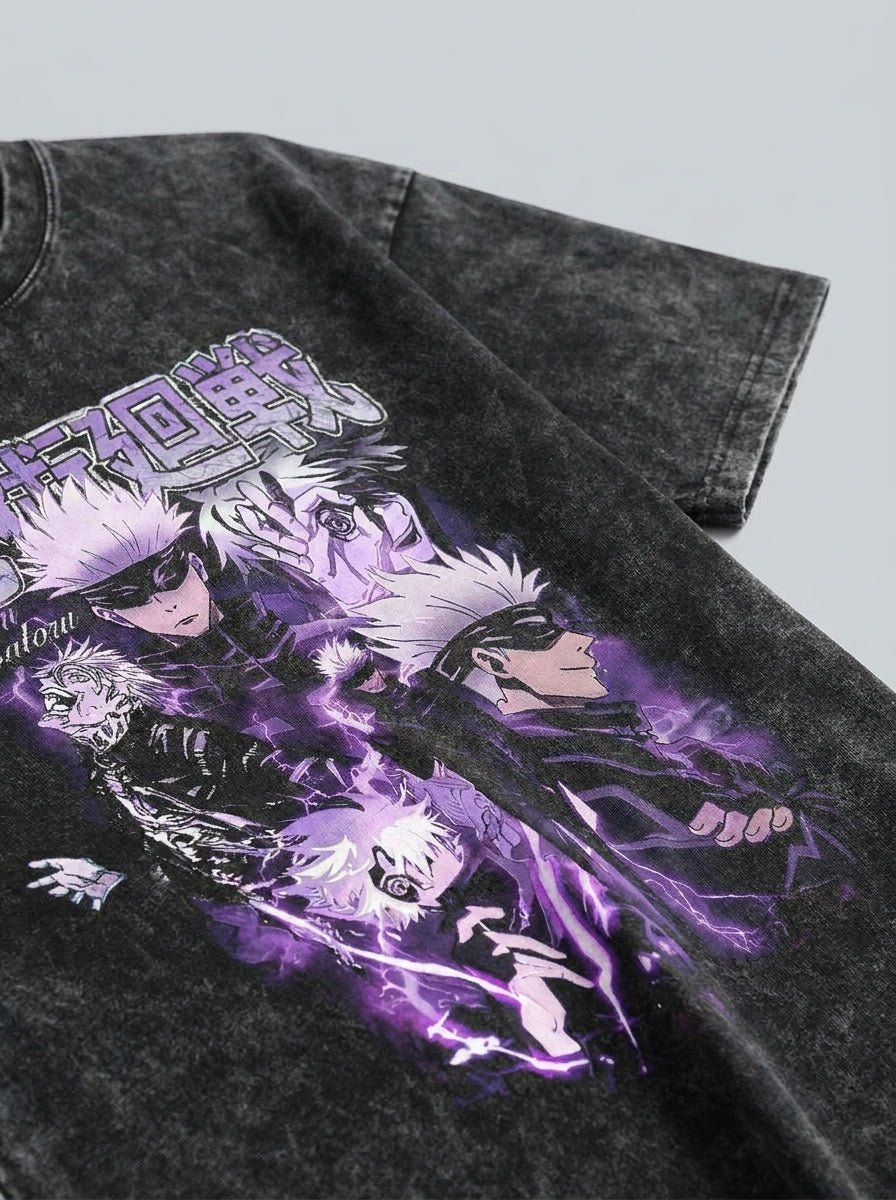 Hex Trio Vintage Washed Tee - Tempus