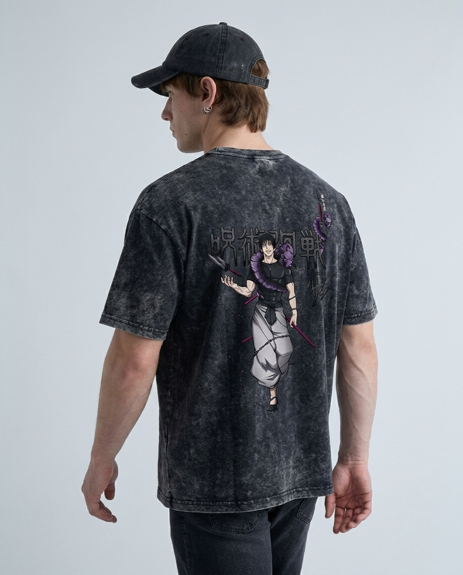 Street Hip-Hop Washed Tee