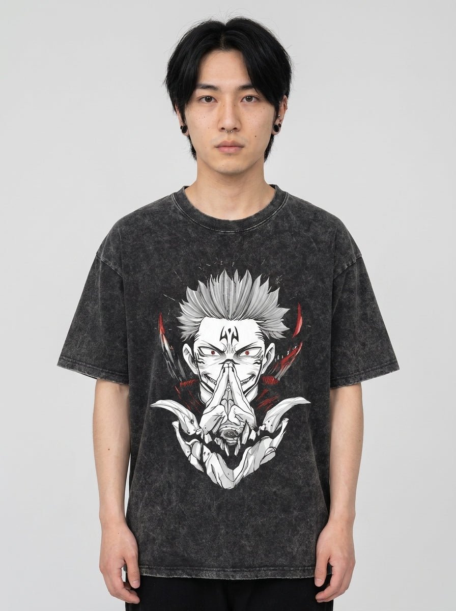 Hollow Menace Washed Tee - Tempus