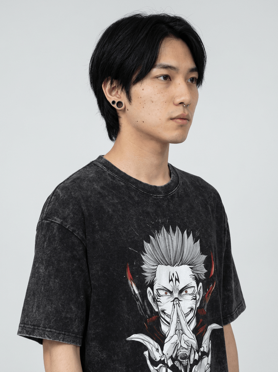 Hollow Menace Washed Tee - Tempus