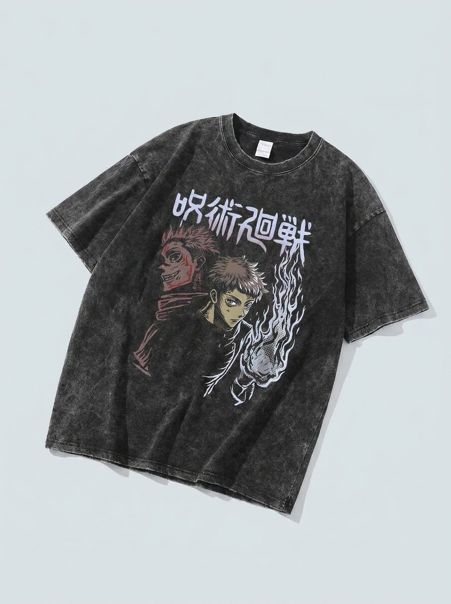 Inferno Acid Wash Tee - Tempus