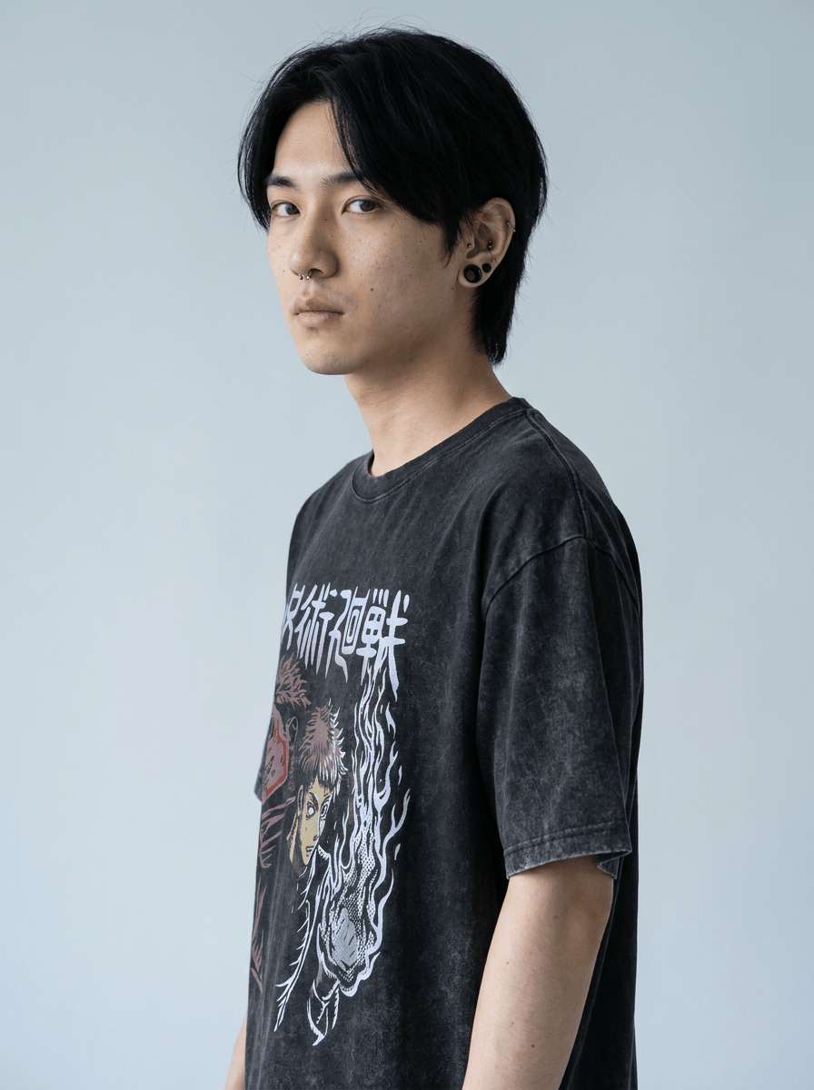 Inferno Acid Wash Tee - Tempus