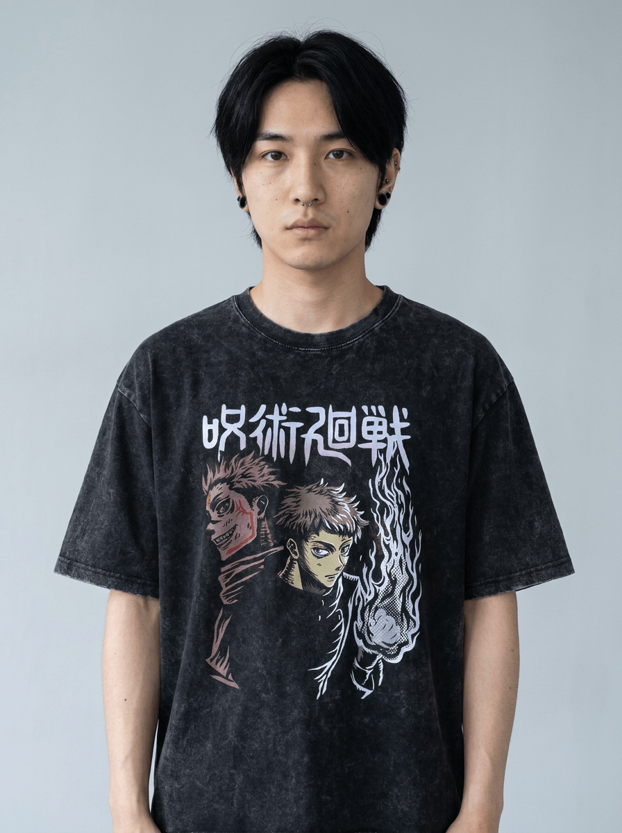 Inferno Acid Wash Tee - Tempus