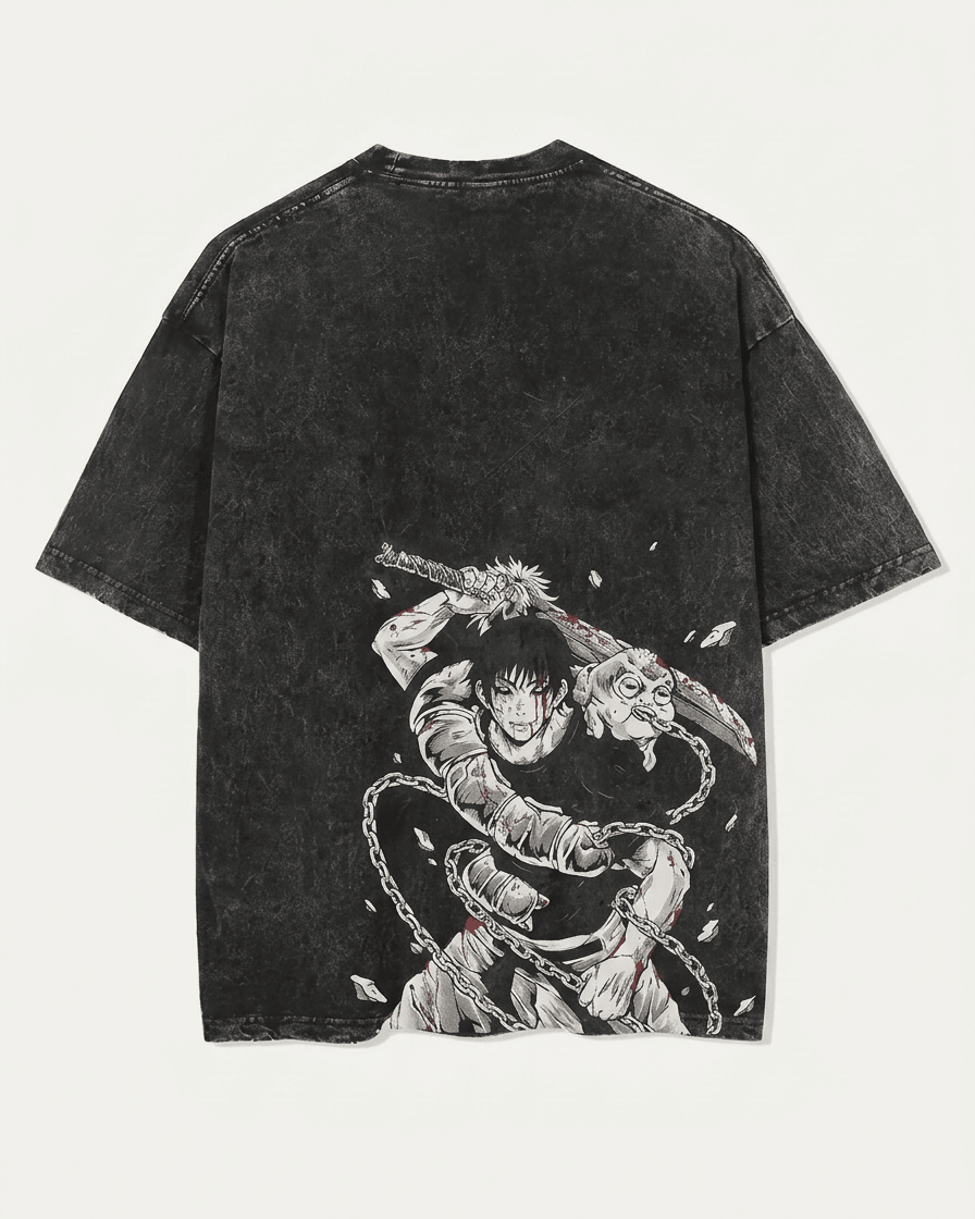 Iron Chain Warrior Washed Tee - Tempus