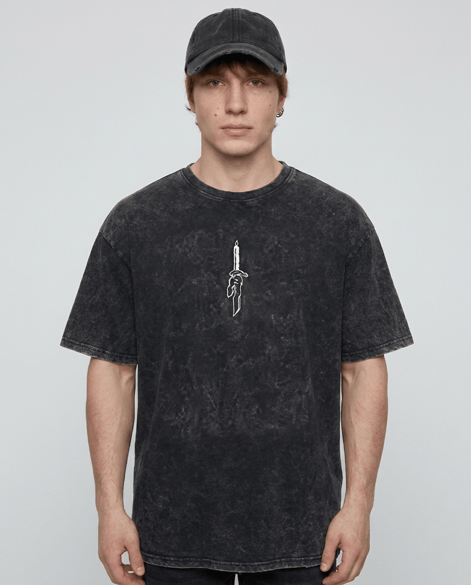 Iron Chain Warrior Washed Tee - Tempus