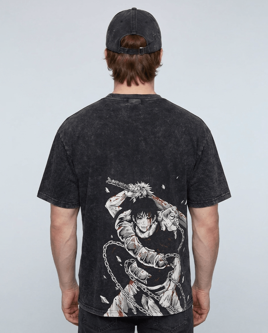 Iron Chain Warrior Washed Tee - Tempus