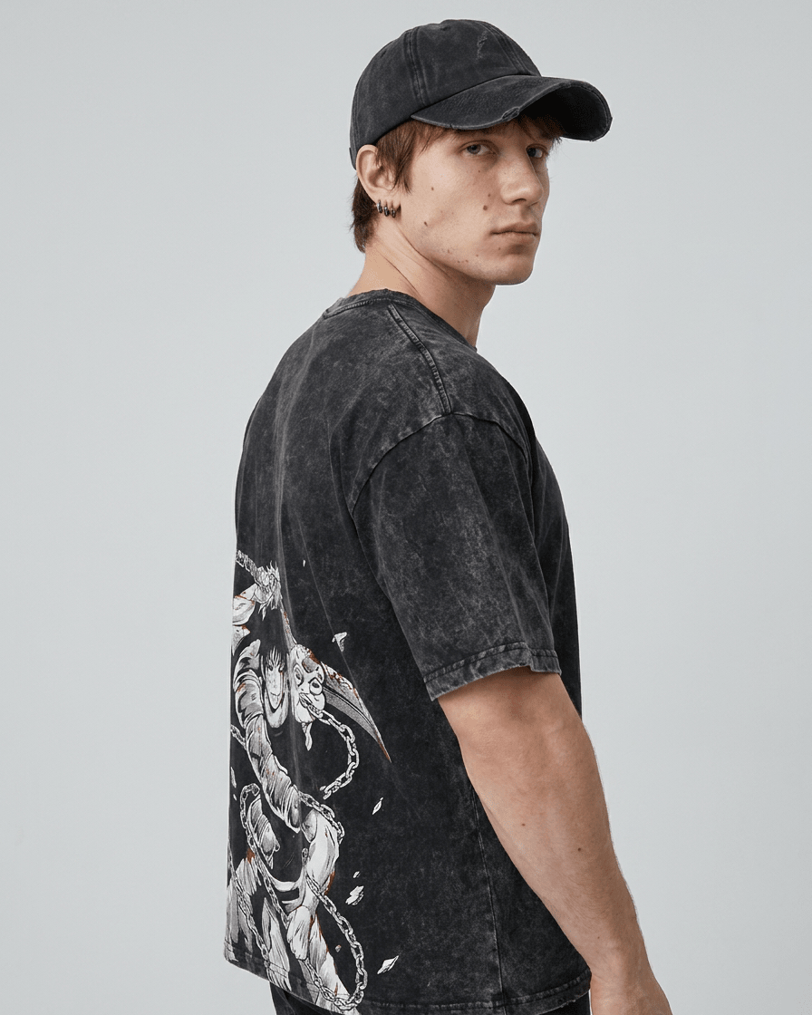 Iron Chain Warrior Washed Tee - Tempus