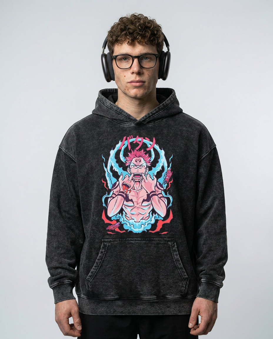 Cursed Bloom Sorcerer Vintage Hoodie