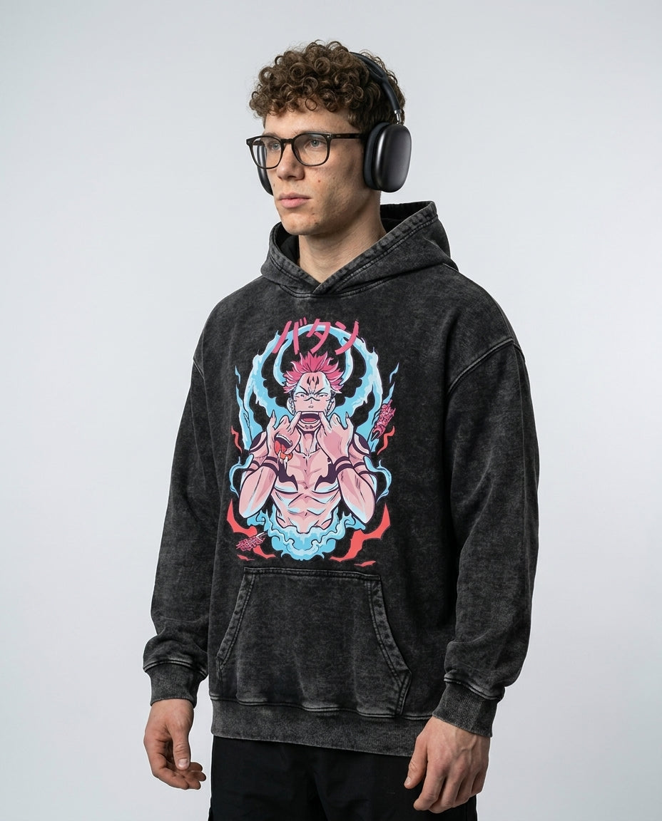 Cursed Bloom Sorcerer Vintage Hoodie