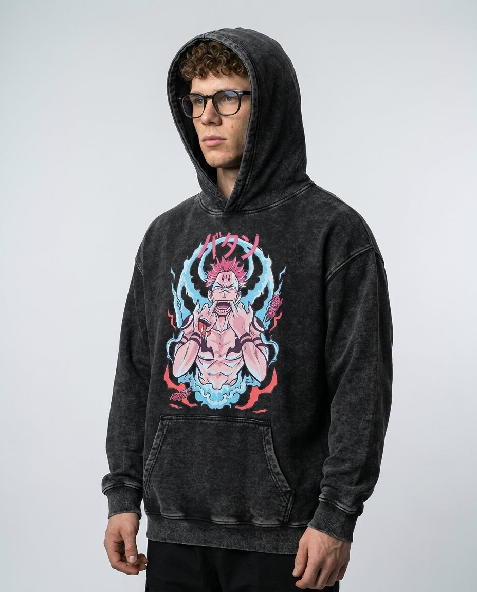 Cursed Bloom Sorcerer Vintage Hoodie