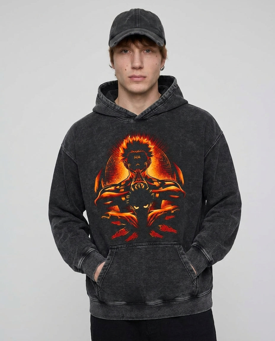 Rising Sun Spirit Vintage Hoodie