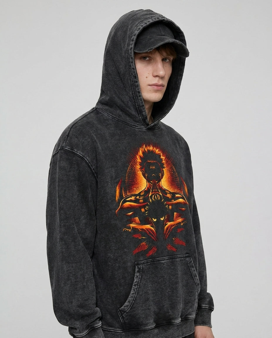 Rising Sun Spirit Vintage Hoodie