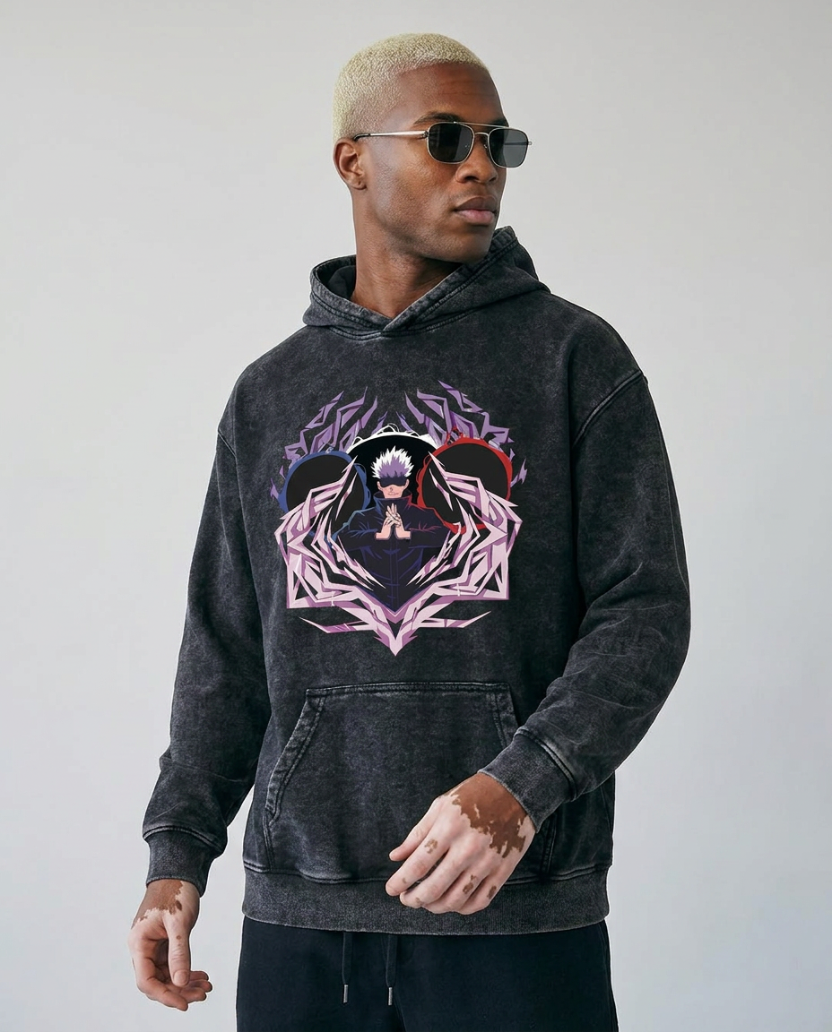 Shadow Chain Warlock Vintage Hoodie