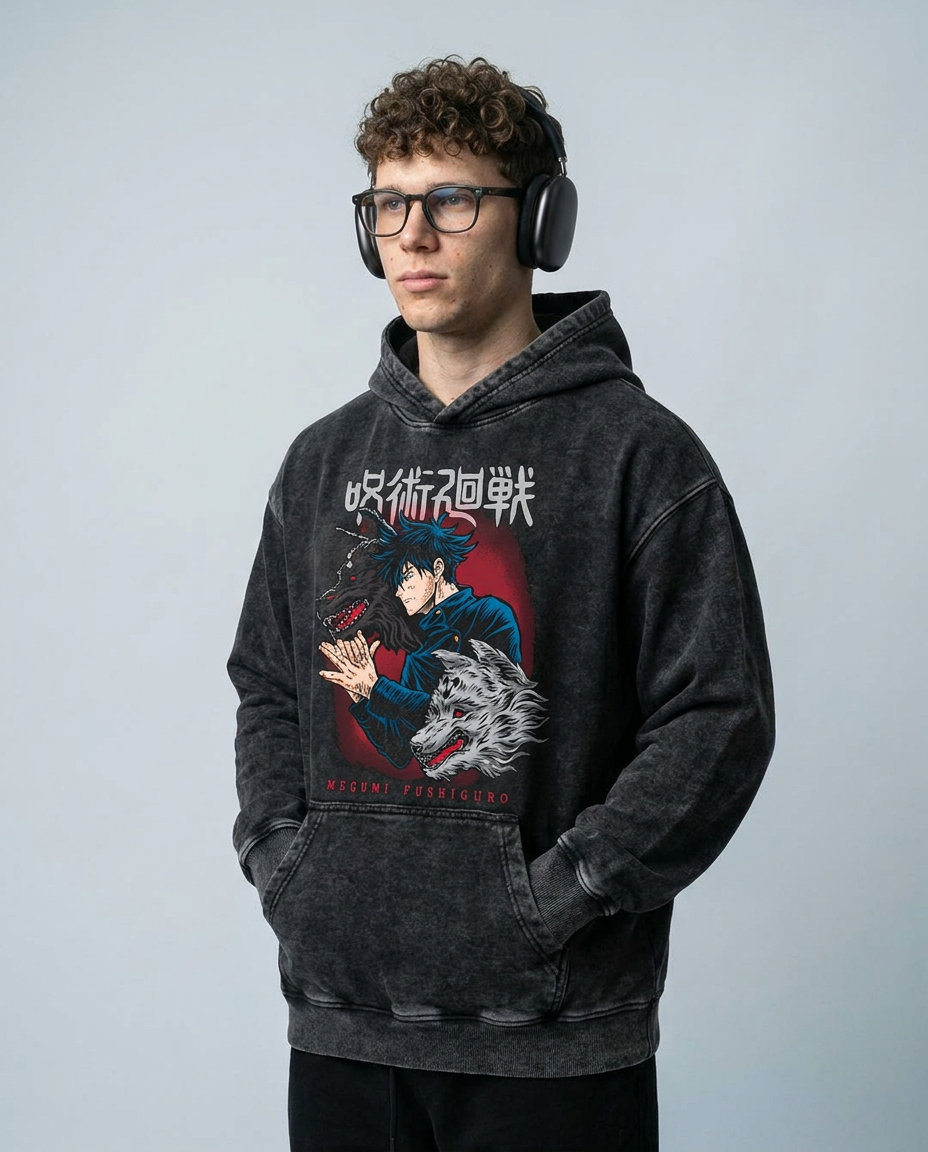 Cursed Sorcery Duo Vintage Hoodie