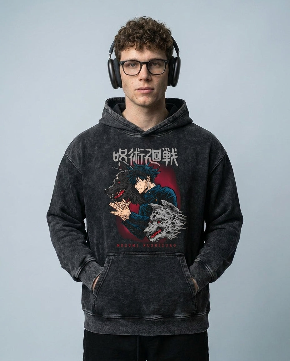 Cursed Sorcery Duo Vintage Hoodie