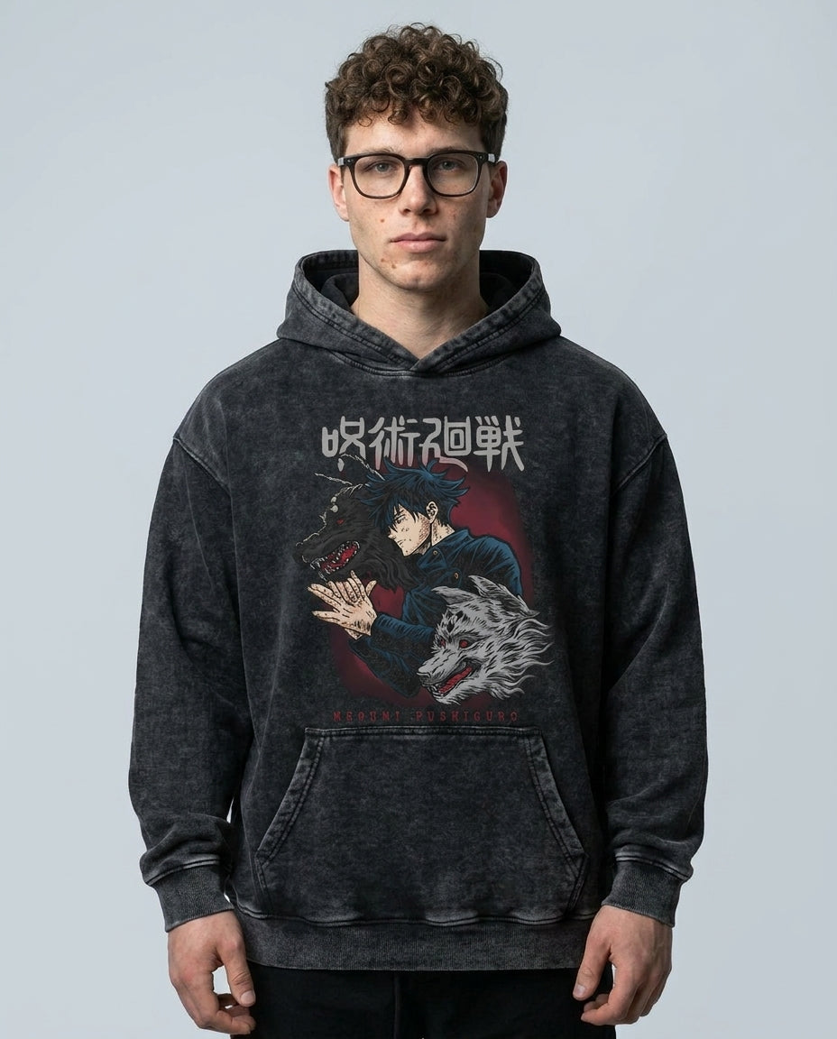 Cursed Sorcery Duo Vintage Hoodie