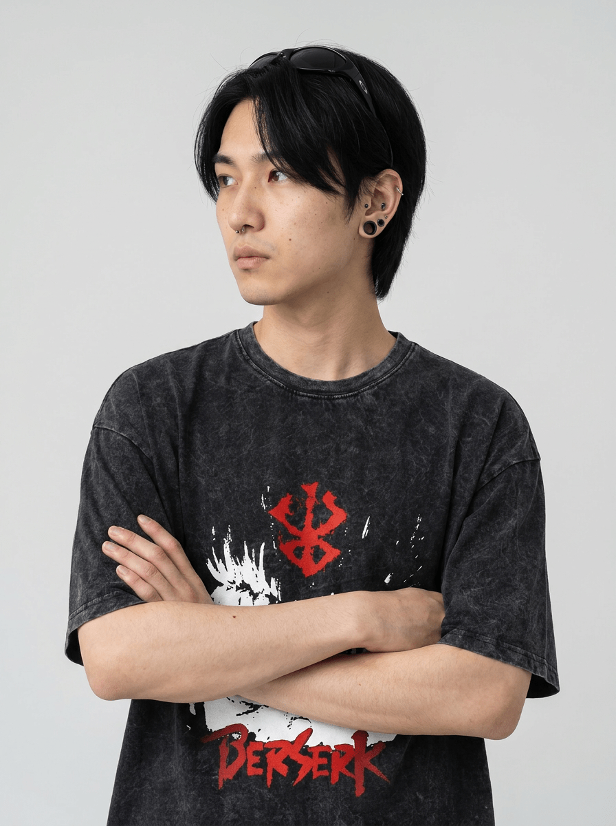 Marked Swordsman Stare Tee - Tempus